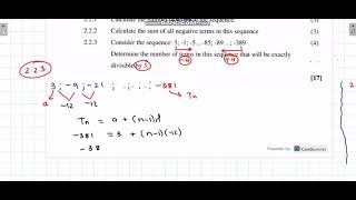 Arithmetic Sequence: Lesson 2