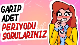 Adet dönemiyle ilgili kızların sırları. Utanç verici sorulara 10 cevap (hayat hikayesi, animasyon) Resimi