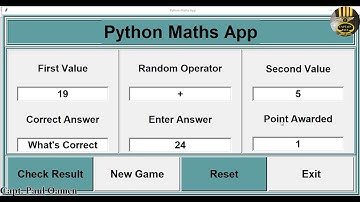 How to Create a Maths App using Text To Speech Engine in Python - Full Tutorial