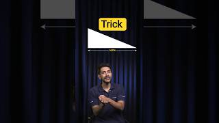 Area of Triangle in 30 Seconds 🔥 | Fastest Maths Trick #shorts #maths #cbse #icse #geometry
