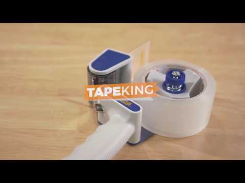 Tape King TX100-TX300 Packing Tape Dispenser Gun How To Use Setup