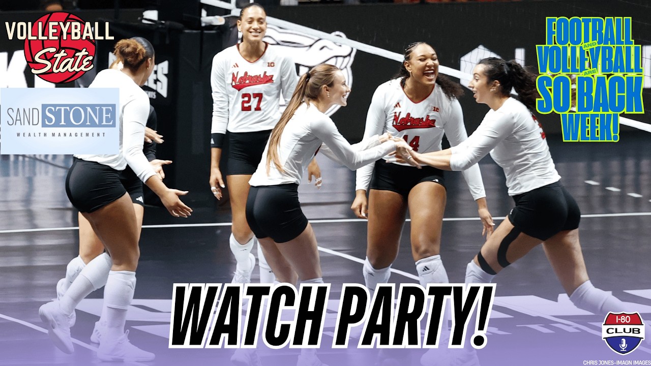 Nebraska Takes On Florida As the 2026 Season Begins! | Volleyball State Watch Party