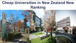 CHEAP UNIVERSITIES IN NEW ZEALAND NEW RANKING