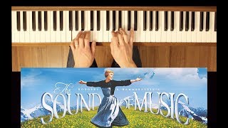 Video thumbnail of "Maria (Sound of Music) [Easy-Intermediate Piano Tutorial]"