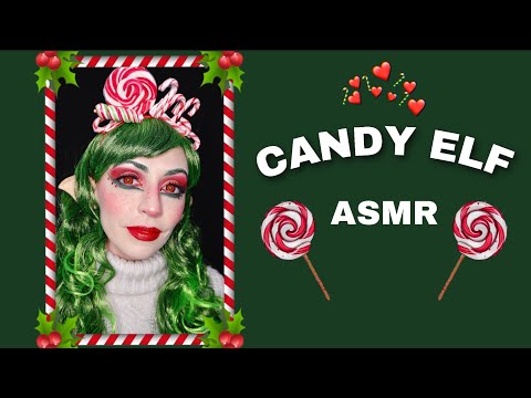 ASMR Portugal: Candy Elf | Elfa dos Doces | sons de mastigação