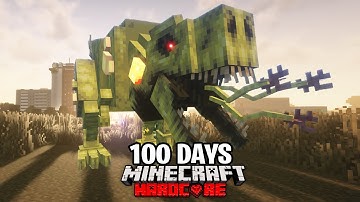 I Survived 100 Days in a Flood Infection in Minecraft Hardcore