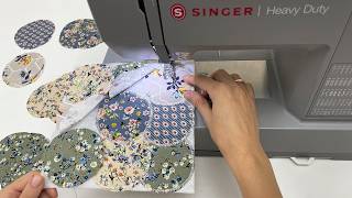 Turn Fabric Scraps into Beautiful Patchwork Pot Holders