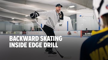 Backward Skating Inside Edge Drill