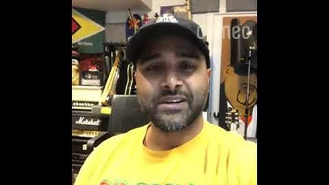 Dave Brownsound (Sum 41) wishing me a Happy Birthday