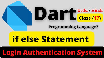 if else statement in dart programming language | else if else in dart programming class 17