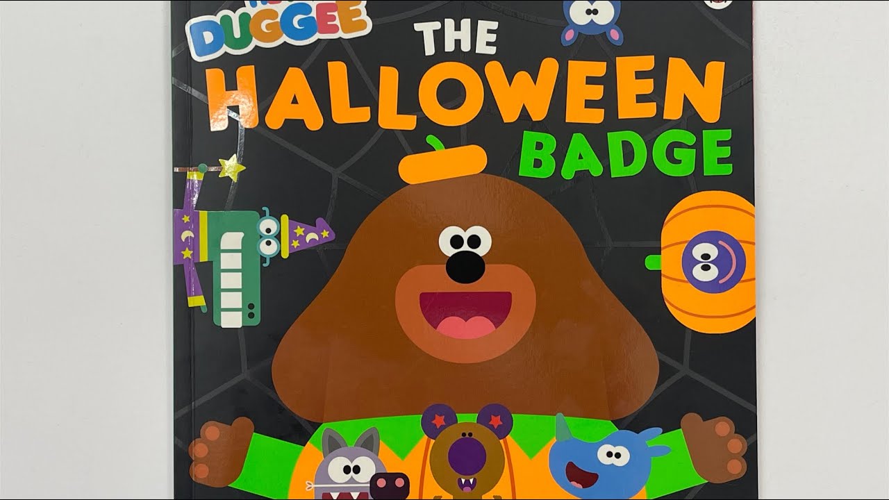 Hey Duggee book ~ The Halloween Badge ~