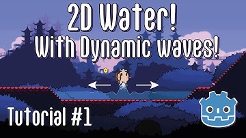 How to Make Water with Dynamic Waves! - Godot Tutorial #1