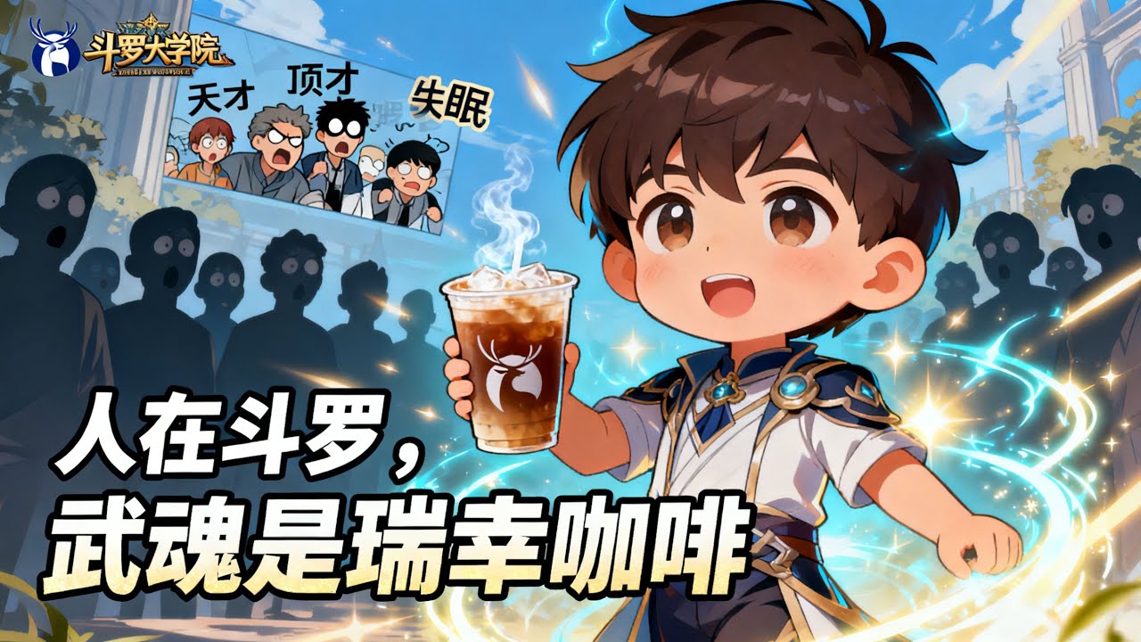 《人在鬥羅，武魂是瑞幸咖啡》六歲覺醒，手握一杯冰美式，先天魂力卻直接拉滿。當史萊克學院還在研究我的奇葩武魂，我已經用咖啡因“輔助”得同屆天才們睡不着覺了。