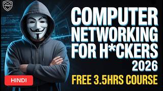 Computer Networking for HACKERS - FULL 3.5HRS COURSE FREE | Ethical Hacking | PhD Security | HINDI