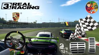 Real Racing 3 | GT3 Exhibition Porsche 911 GT3 R | Direksiyonlu Porsche Araba Yarışı | Color Games screenshot 5