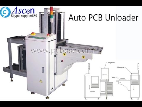  unLoader machine magazine rack unloader PCB unloader 