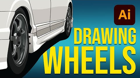 How to Draw Wheels and Other Bits | Adobe Illustrator CC Tutorial