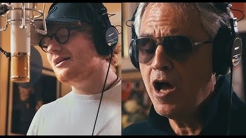 Thumbnail of Ed Sheeran - Perfect Symphony with Andrea Bocelli  (lyrics & translate)