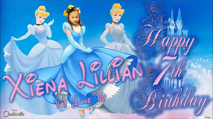 Happy 7th Birthday Xiena Lillian Hansen!!!