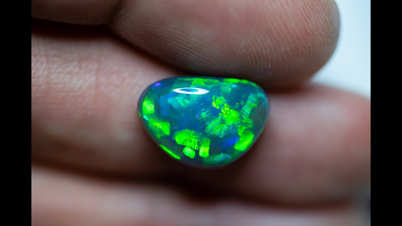 7.10 ct Black Opal Ring Stone natural solid Australian gem BOPA150721