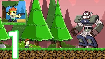 Dan the Man: Action Platformer - Gameplay Walkthrough Part 1