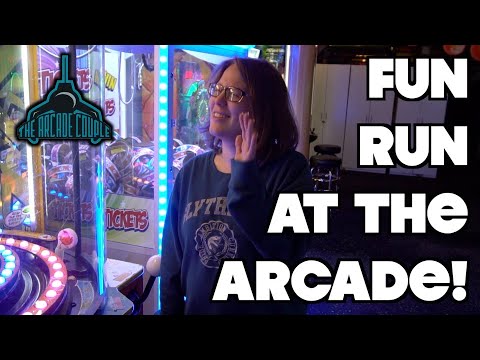 winning tickets playing games at the arcade youtube