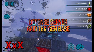 Defense Server Online raid Tek GEN Base(ARK MOBILE) [XxX]