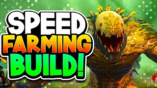 SAURUS BUILD for GODLIKE SPEED FARMING! (Uncommon Campaign Beast!)