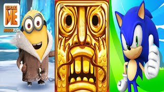Deable Me - Minion Rush Polar Expedition Vs Temple Run 2 Vs Sonic Dash