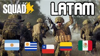 el MEJOR juego de GUERRA MODERNA | SQUAD LATAM 2023 screenshot 5