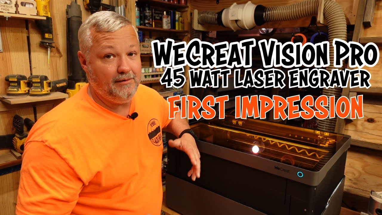 WeCreat Vision Pro 45 watt- First Impression - YouTube