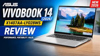 ASUS Vivobook 14 (2026) X1407AA-LY028WS Laptop Review