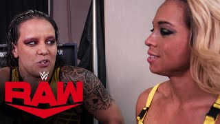 Baszler and Stark say interaction with Sonya Deville is clickbait: Raw exclusive, May 20, 2024