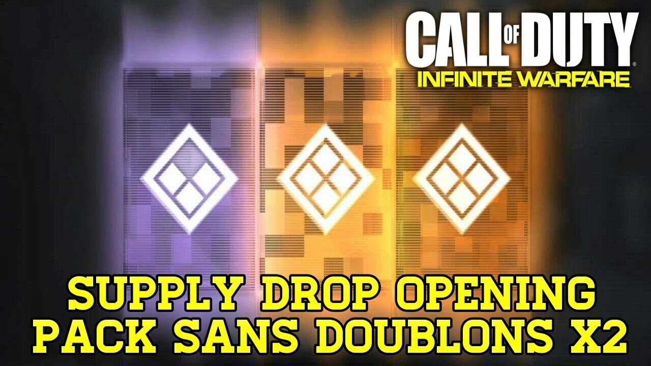 COD IW | GIGA SUPPLY DROP OPENING (OUVERTURE DE DEUX PACKS "SANS DOUBLONS")