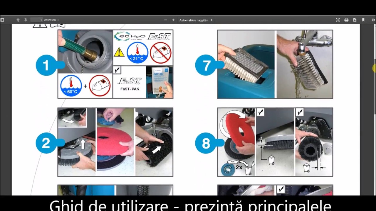 Documente descărcabile de pe site pentru mașinile de curățat Tennant romania currency