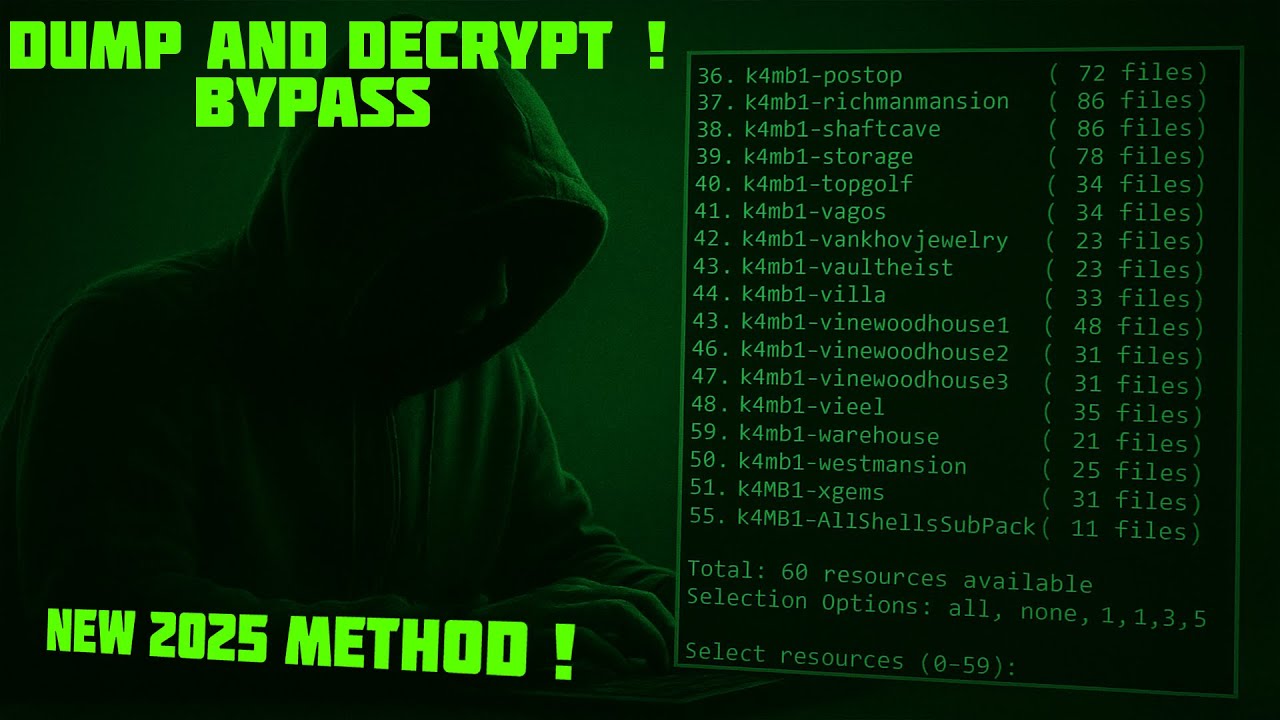 HOW TO DUMP AND DECRYPT FIVEM | BYPASS | 2025 NEW METHOD UPDATED - YouTube