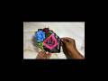 Creative Wall Decor Idea 🌸 | Simple &amp; Stylish DIY Craft #Shorts #DIYCraft #WallDecor #PopsicleStick