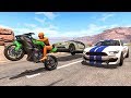 Wheelie Crashes #1 - BeamNG DRIVE