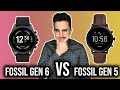 Fossil gen 6 vs fossil gen 5  quelle montre connecte choisir quelles diffrences 