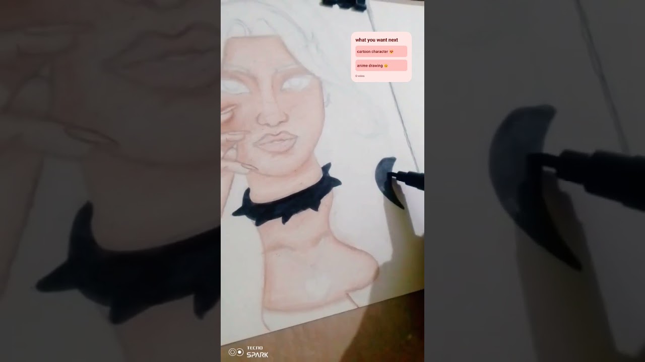 beautiful girl drawing 💖😍 