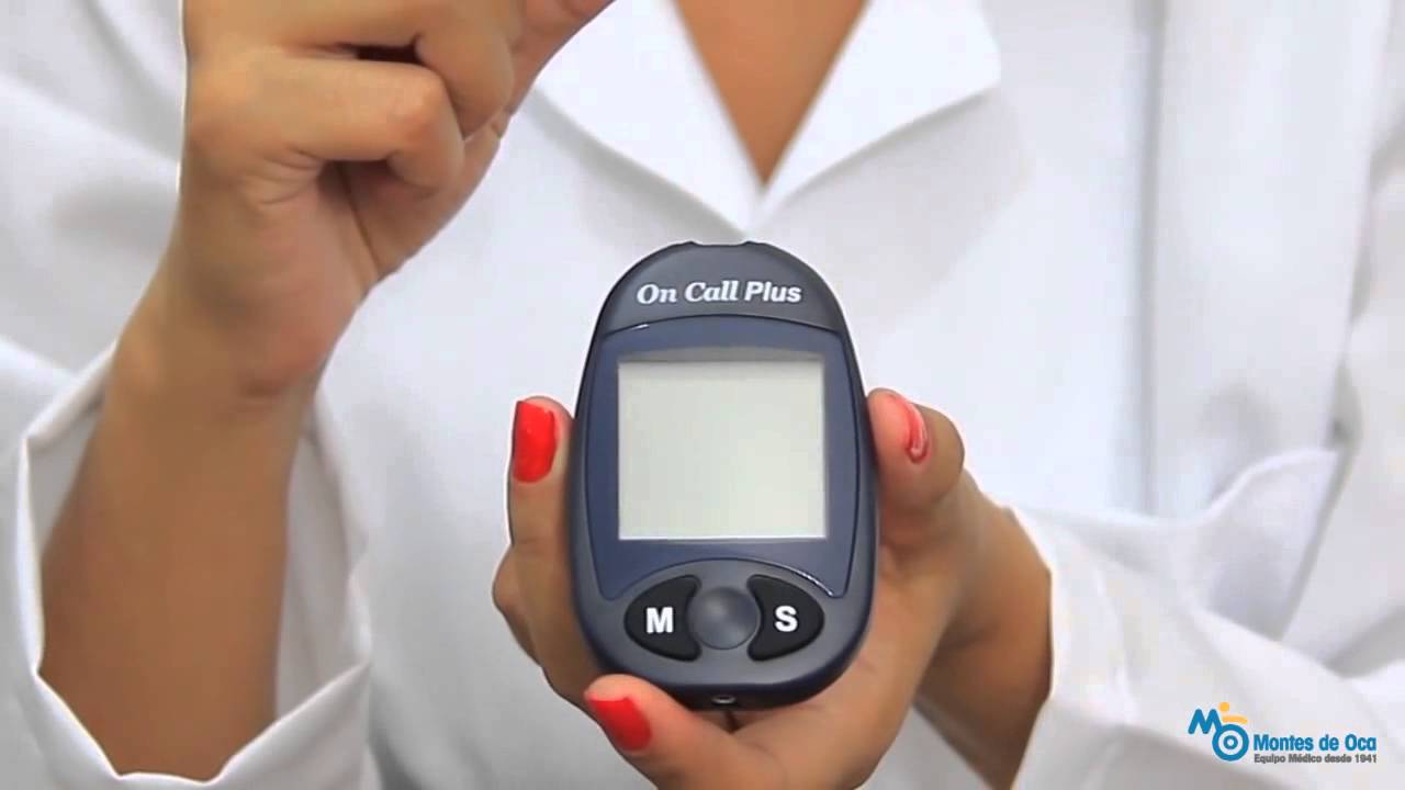 Medidor de glicemia on call plus