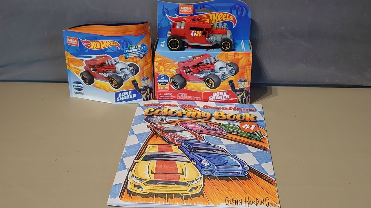 Sharky's Birthday Gifts (HotWheels Lego, Glenn Harding Colouring Book)