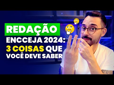 Redação ENCCEJA 2024: