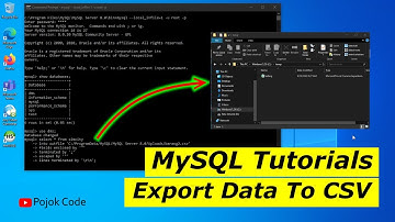 MySQL Tutorials cara export data menjadi file CSV