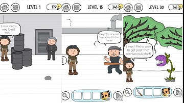 Levels 1-30 |Brain Test 3 Gameplay#1