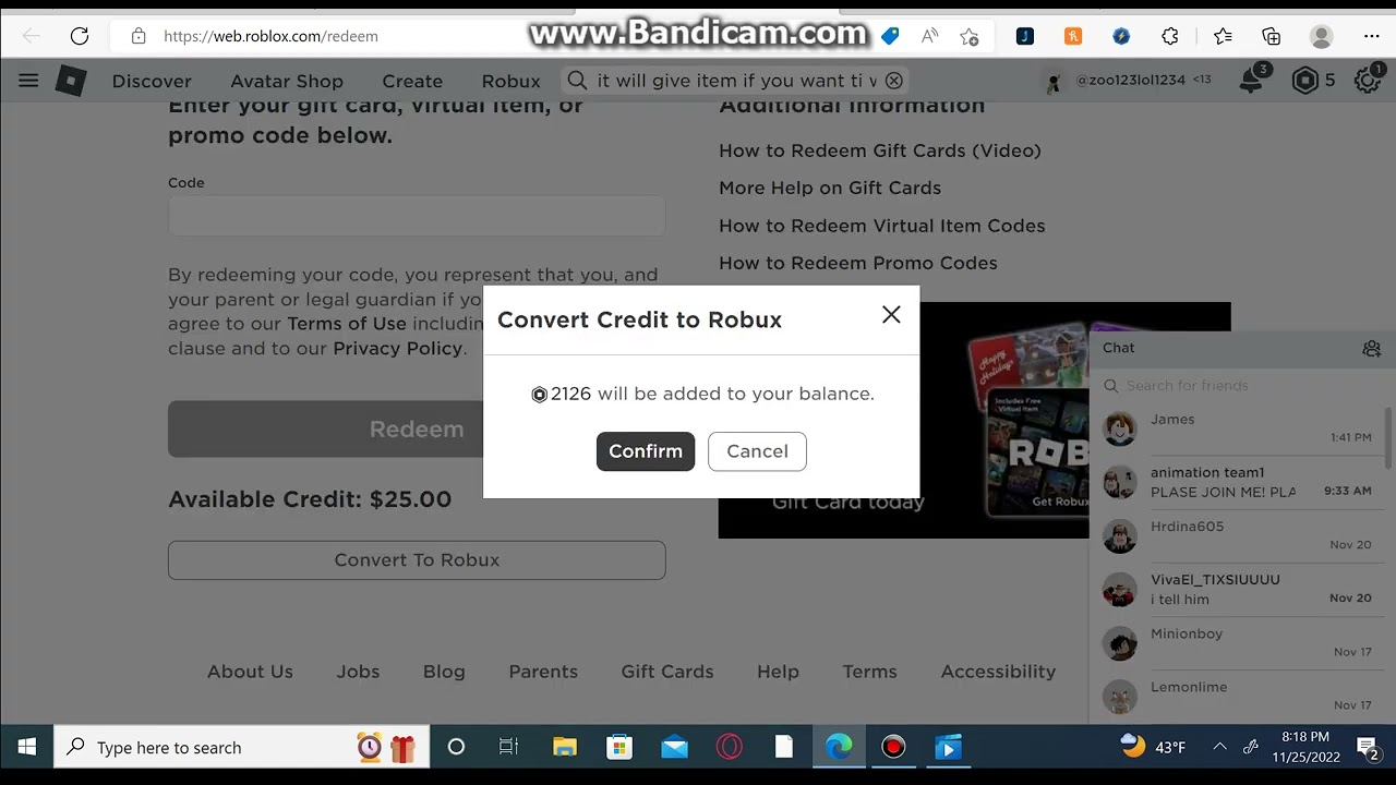 How To Get More Robux On Your Robux Gift Card On Computer In Roblox 