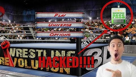 HOW TO HACK WRESTLING REVOLUTION 3D (HOW TO GET BACKSTAGE PASS FREE IN WRESTLING RESOLUTION 3D)