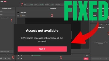 How To Fix Access Not Available In TikTok Live Studio (Access will soon be available Error Fixed)