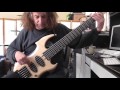 Prsentation moscato flame 6 strings bass