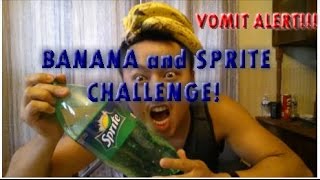banana and sprite challenge vomit alert